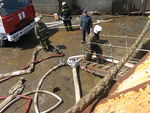 Пожар на траулере Баженовск 17.05.2011